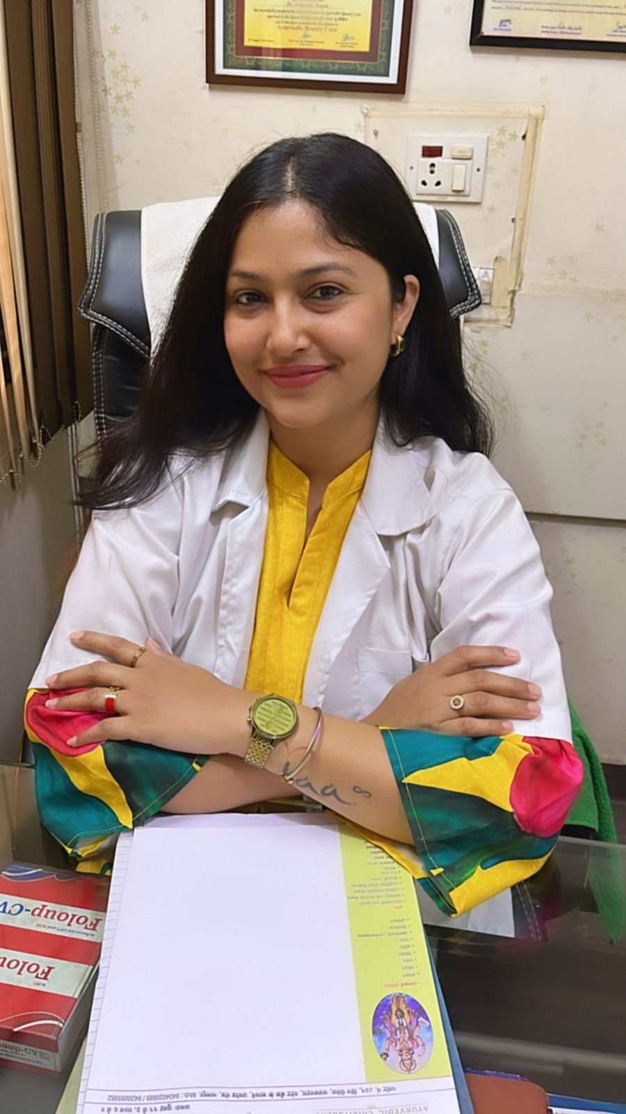 Dr Namrata Gupta, BAMS, at Swastham Ayurvedic Chikitsalay